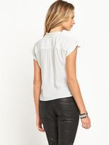Thumbnail for your product : Love Label Lace Front Boxy Blouse