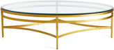 Thumbnail for your product : Lillian August Fine Furniture Leila Oval Coffee Table, Gold