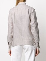 Thumbnail for your product : Eleventy Striped Linen Shirt