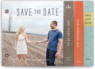 Minted Story Book Wedding Save The Date Minibooks