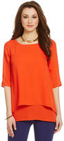 Thumbnail for your product : Gibson & Latimer Tiered Blouse