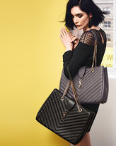 Thumbnail for your product : Saint Laurent Monogram Matelasse Shopper Bag, Gray