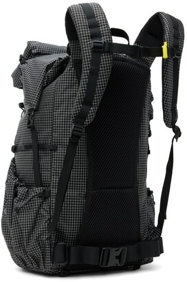 CAYL Black & White Baekdu 2 Grid Backpack