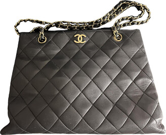 Chanel Petite Shopping Tote calfskin tote - ShopStyle