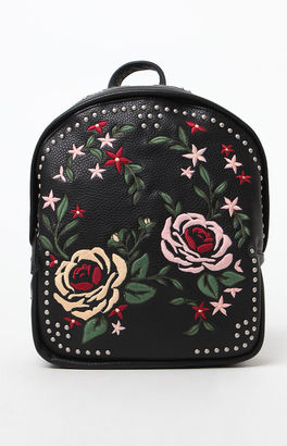 La Hearts Floral Stud Backpack