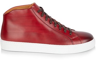 red magnanni shoes