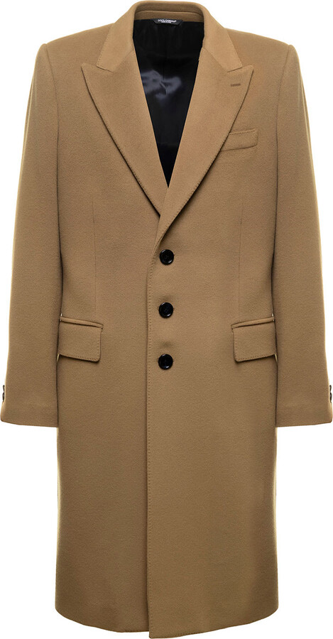 Camel Cashmere Coat Men | ShopStyle