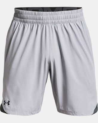 Under Armour Men’s Elevated Woven 2.0 Shorts 1362289 012 Gray L Dead Stock