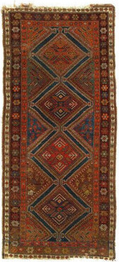 Isabelline Oriental Handmade Hand-Knotted Runner 3'5\