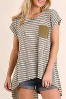 Thumbnail for your product : Umgee USA Hunter Green Blouse