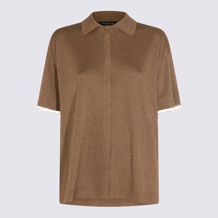Fabiana Filippi Polo Collar T-Shirt