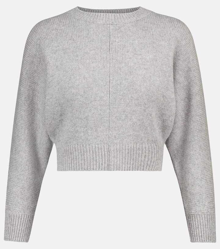 cropped cashmere turtleneck