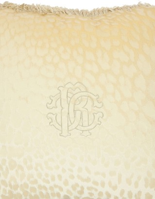 Roberto Cavalli Monogram Cushion