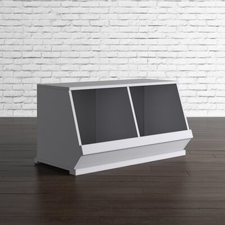Viv + Rae Toy Storage Bench Color: Frost Gray