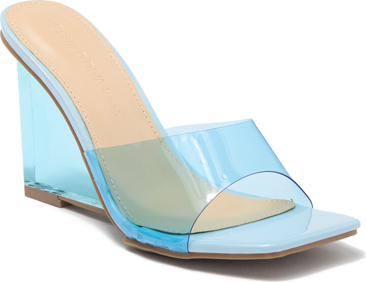 Clear Blue Heels | Shop The Largest Collection | ShopStyle