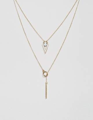 Johnny Loves Rosie Triangle & Bar Layering Necklaces