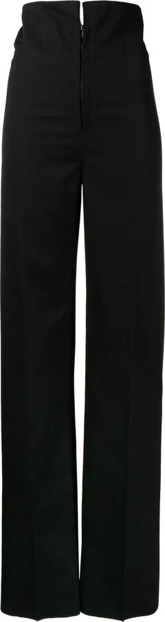 LITKOVSKA High-Waisted Wool Trousers
