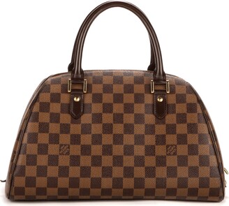 Félicie leather handbag Louis Vuitton Brown in Leather - 32758692
