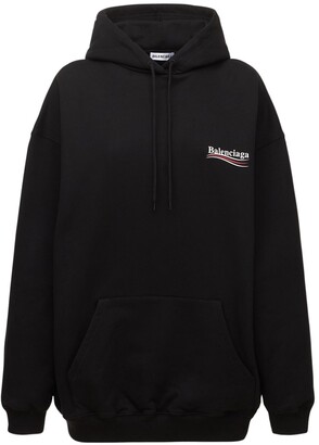 Balenciaga Logo Hoodie | Shop the world's largest collection of 