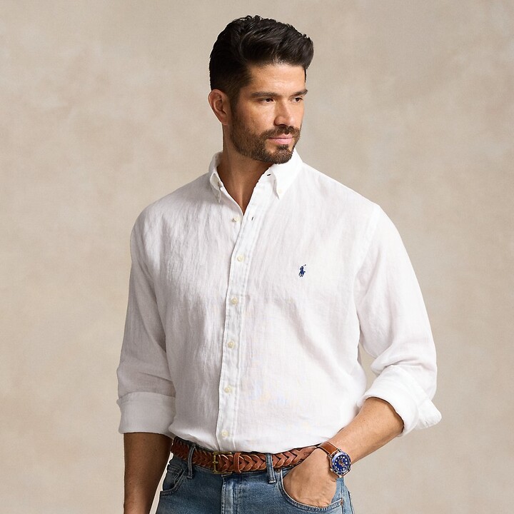 Men's Big And Tall Linen Shirts | ShopStyle