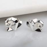 Thumbnail for your product : Nest Stunning Silver Origami Snail Earrings
