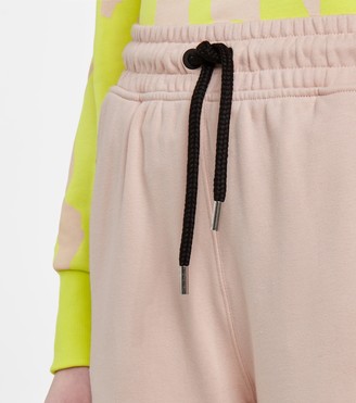 adidas by Stella McCartney Drawstring cotton sweatpants