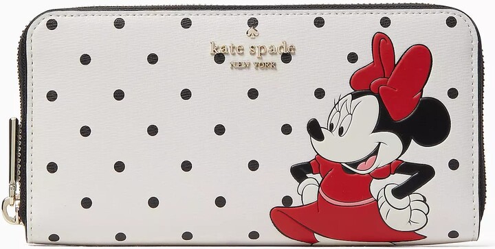 Kate Spade Disney X New York Minnie Mouse Large Continental Wallet