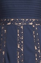 Thumbnail for your product : Tadashi Shoji Lace Inset Jersey Fit & Flare Dress (Regular & Petite)
