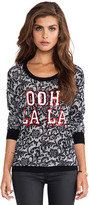 Thumbnail for your product : Markus Lupfer Ooh La La French Lace Sequin Pullover