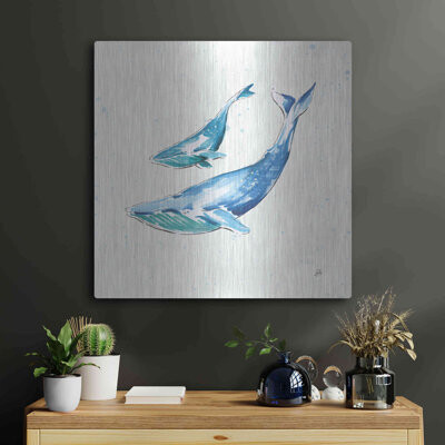 Luxe Metal Art 'Maritime VIII' By Daphne Brissonet " Maritime VIII " by Daphne Brissonnet