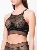 Thumbnail for your product : Else sheer bra top