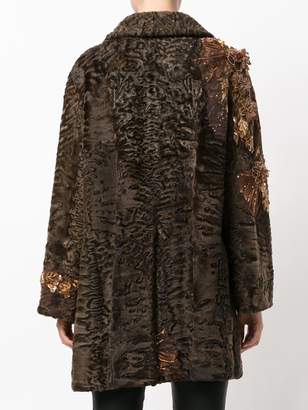 Liska sequin embroidery coat