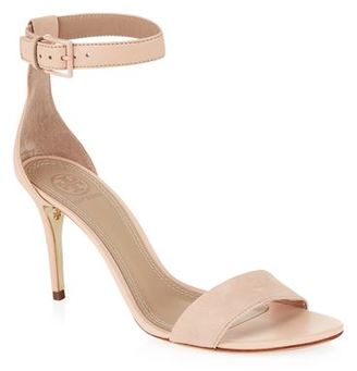 Tory Burch Classic Ankle Strap Leather Sandal