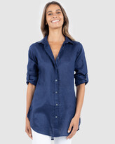 Thumbnail for your product : CAMIXA Women's Blue Shirts - Gaia Long shirt Tunic