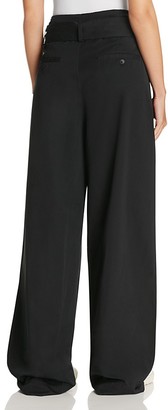 DKNY Pure Belted Wide Leg Pants