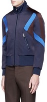 Thumbnail for your product : Neil Barrett 'Retro Modernist' colourblock blouson satin jacket