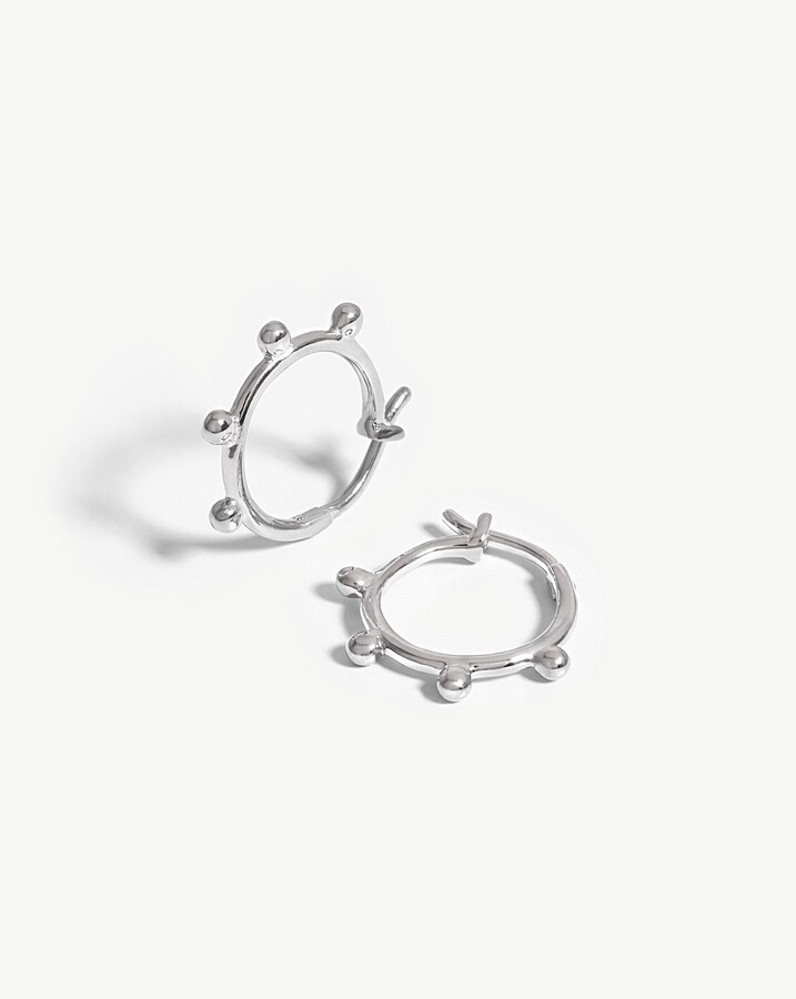 Sterling Silver Hinged Hoop Earrings | Shop the world's largest 