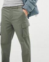 Thumbnail for your product : ASOS DESIGN cargo pants in khaki