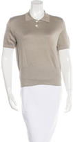 Thumbnail for your product : Rochas Silk Blend Short sleeve Top