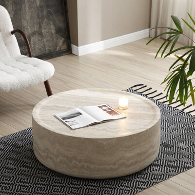 Kelly Clarkson Home Round Modern Coffee Table