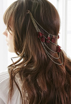 Thumbnail for your product : Forever 21 Floral-Draped Chain Headpiece