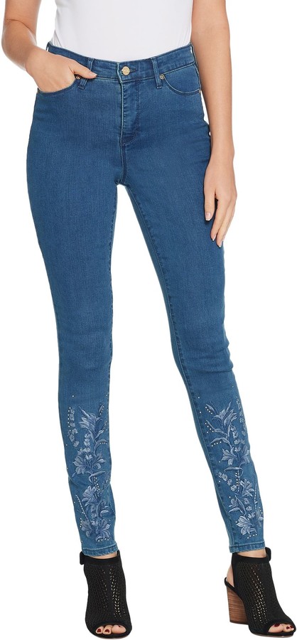 embellished petite jeans