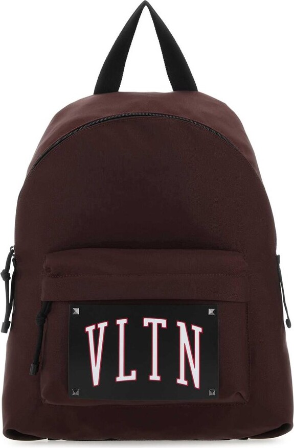 Valentino Bags Ralph canvas backpack in navy