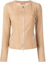 Thumbnail for your product : Drome fitted leather jacket