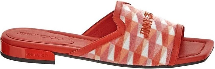 Jimmy Choo Nako Nappa Leather Flats