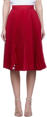 Calvin Klein Pleated Midi Skirt