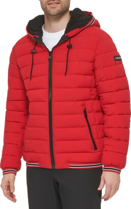 Calvin Klein Red Men's Jackets | ShopStyle