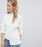 Thumbnail for your product : New Look Chunky Rib Step Hem Jumper