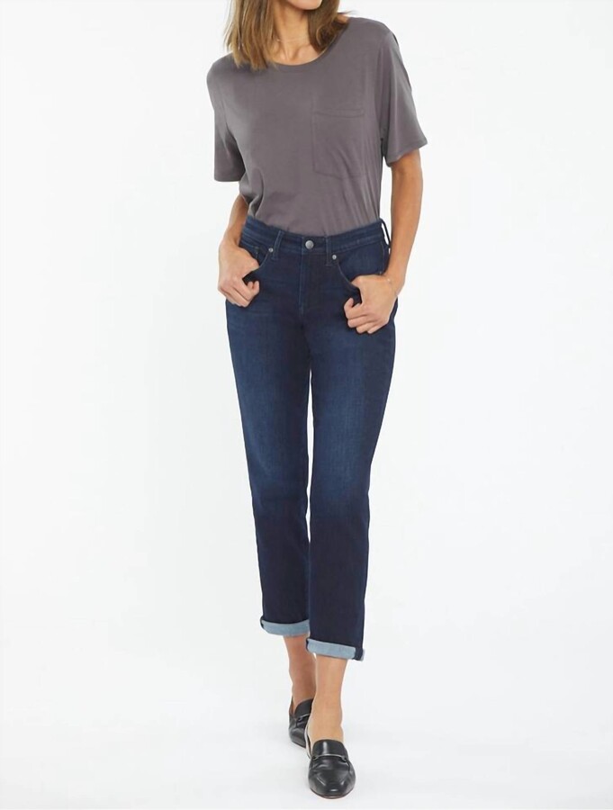 NYDJ Margot Girlfriend With Rolled Cuff Jean In Rapture