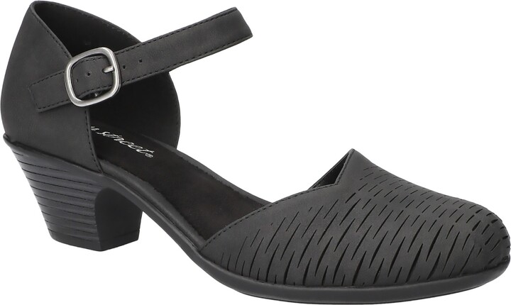 Easy Street Shoes Women's Justina Block Heel Sandals